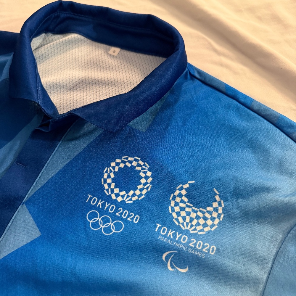 tokyo olympics 2020 authentic asics shirt - Picture 1 of 3